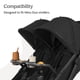 thumbnail image 5 of Bandeja de Snacks UPPAbaby Minu Duo - Portavasos y Soporte de Bandeja, 5 of 6