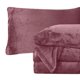 thumbnail image 1 of Juego de sábanas Elegant Comfort, terciopelo, felpa, franela, tamaño queen rose, 1 of 9
