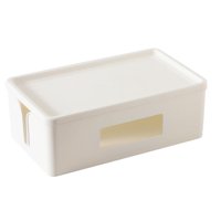 Bothyi - Caja De Gestión De Cables, Organizador De Cables, Ocultador Para Proteger Tv, Concentradores Usb, Hogar