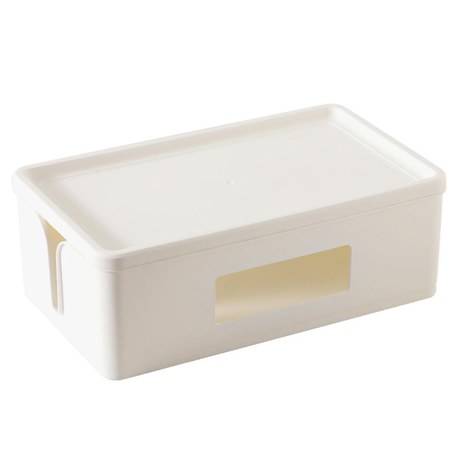 Bothyi - Caja De Gestión De Cables, Organizador De Cables, Ocultador Para Proteger Tv, Concentradores Usb, Hogar