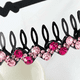 thumbnail image 4 of Diademas con peine de dientes para mujer con diamantes de imitación y cuentas de cristal de plástico, paquete de 4, 4 of 5