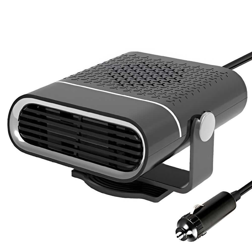 BFVV 12V Portable Car Heater – Plug In Defroster & Fan For Auto Truck Van – 2-in-1