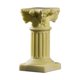 thumbnail image 5 of Columna Romana En Miniatura Pedestal Stand Estatua Columna Griega Para Mesa De Paisaje Amarillo, 5 of 5