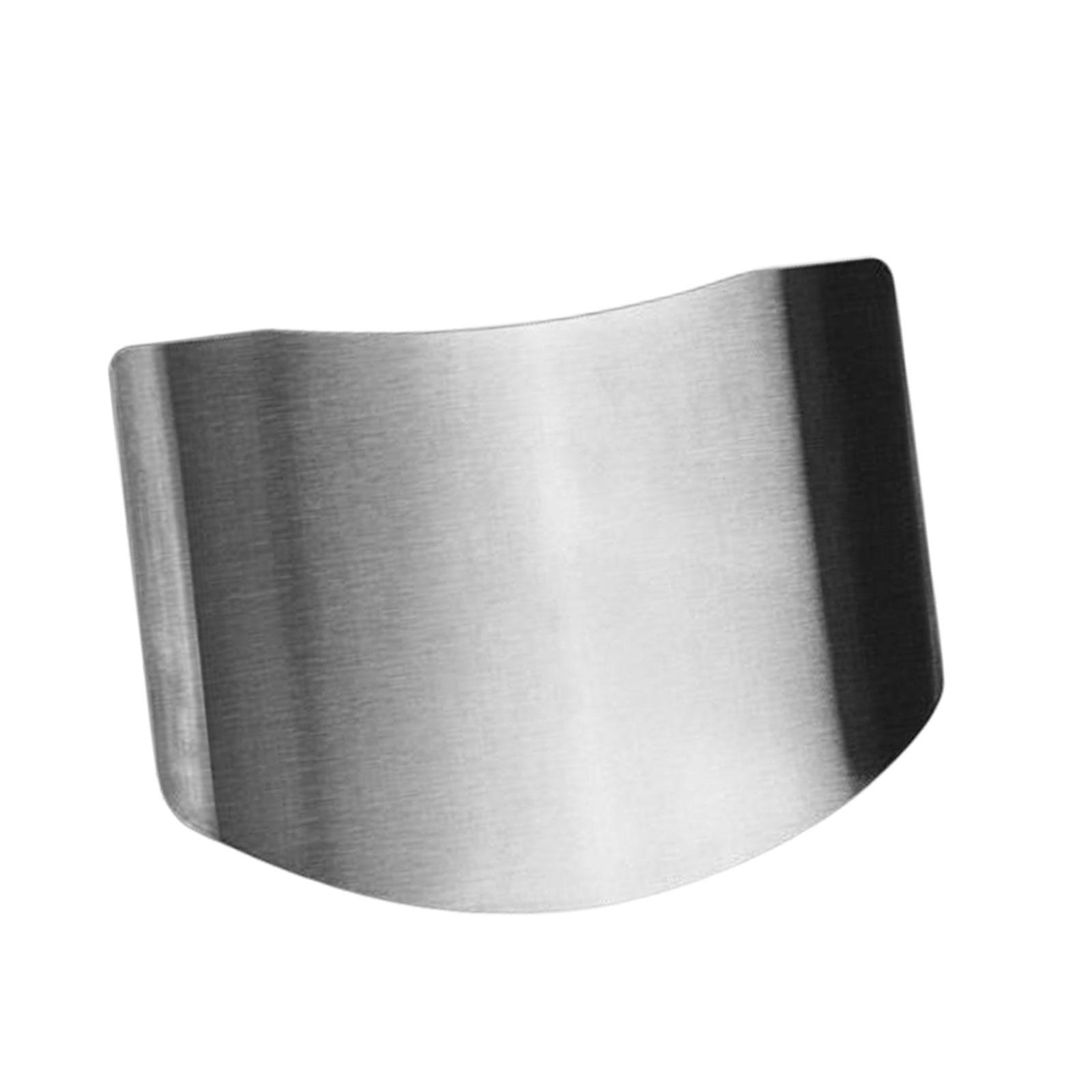 Magideal - Protector De S, Herramienta De Protección , Herramienta De Rebanada De Cocina Profesional, Protector De Mano De Acero Inoxidable Para El , Solo Solo Dedo