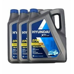 Hyundai - Aceite Motor 5W 30 Sintético Para Línea Pesada De 3 Unidades X 6L 18L