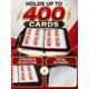 thumbnail image 5 of Portafolios SRISE 400 cartas con cremallera y correa portátil, 5 of 7