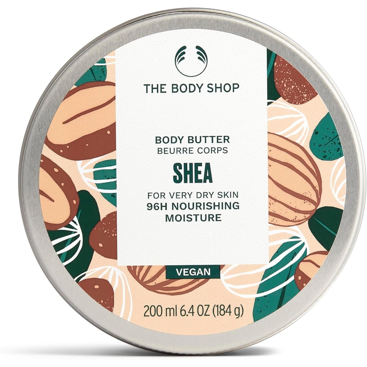 Manteca Corporal The Body Shop Shea 200ml 96h Hidratación