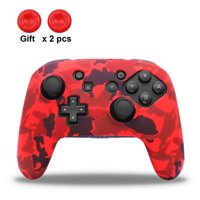 Funda Protectora Silicona Aaronmei Switch Pro Con Capuchón Para Joystick