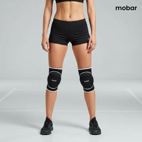 Rodilleras Deportivas Volley Bionic Talla S Ajuste Comodo Torpedo