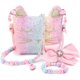 thumbnail image 1 of Mibasies bolso para niñas con diseño de gato y accesorios de fantasía, 1 of 3