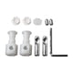 thumbnail image 5 of Accesorios de tazón de inodoro colgado de pared tornillos de fijación fácil de usar kits de fijación de conector de mantenimiento pernos de fijación p, 5 of 5