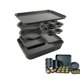 thumbnail image 1 of Set para Hornear Elbee Home de Acero Aluminizado Antiadherente de 8 Piezas, 1 of 9
