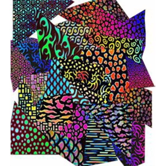 Paquete de Vidrio para Joyería Rainbow Art CBS Dicroico 0,5 kg