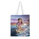 thumbnail image 1 of American Girl Doll Bolso de tela con estampado de lienzo para mujer, bolsa de compras reutilizable y estética, con cremallera interior, regalo para mujer, 35 × 40 cm., 1 of 6