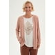 thumbnail image 1 of Polera Mujer Tapado Print Posicional Palo Rosa, 1 of 4