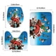 thumbnail image 3 of Juego de 3 Alfombras de Baño Arturo Navidad Terciopelo Coral, 3 of 6