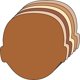 thumbnail image 1 of Recortes SHAPES ETC. 14 cm Multiculturales - 31 unidades, 1 of 8