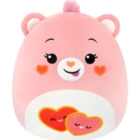 Peluche Squishmallows Original Care Bears Love-A-Lot, 30 Cm