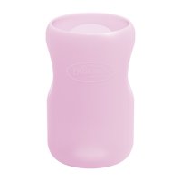 Dr. Brown'S - Funda Protección Mamadera Vidrio Boca Ancha 270Ml Rosado
