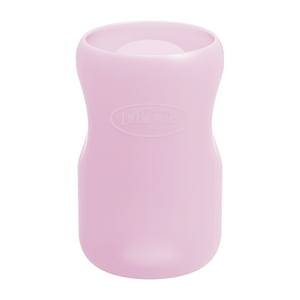Dr. Brown'S - Funda Protección Mamadera Vidrio Boca Ancha 270Ml Rosado