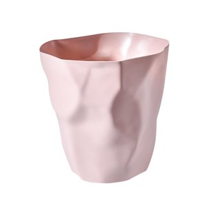 Bothyi - Papelera Decorativa Para El Hogar, Para Debajo Del Escritorio, Sala De Manualidades, Cocina, Color Rosa