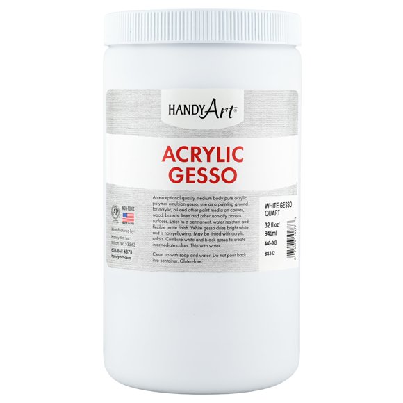 Gesso Acrílico Handy Art 946 ml Blanco – Imprimación