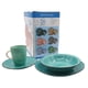 thumbnail image 3 of Juego de loza set 16 pzas vajillas tazas bowl verde, 3 of 3