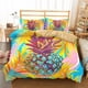 thumbnail image 1 of Pineapple Painting Quilt Duvet Cover Set Children Doona Cover Bedding Kids3-Piece Bedding Set, 1 of 5
