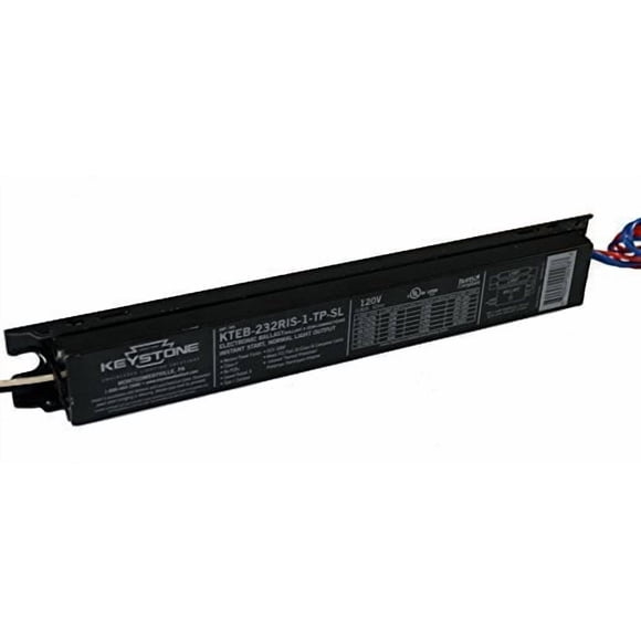 Balastro electrónico Keystone KTEB-232RIS-1-TP-SL para lámparas de 2 x 32 W