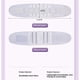 thumbnail image 3 of Apoyos de espalda inferior para alivio del dolor de espalda - cinturón de compresión para hombres y mujeres - soporte lumbar cintura para hernia de disco, ciática, escoliosis - diseño de mal, 3 of 3