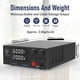 thumbnail image 5 of Fuente de Alimentación DC Jesverty 0-60V 0-20A 1200W SPS-6020N, 5 of 6