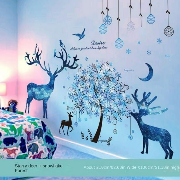 1pc 3D Three-dimensional Wall Stickers Stickers Bedroom Background Wall Room Decorations Self-adhesive Wallpaper