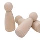 thumbnail image 4 of 60 Piezas 35/33 / 55mm Man Hombre DIY Madera Personas Peg Mu?ecas Pastel De Boda Topper Artesanía, 4 of 5