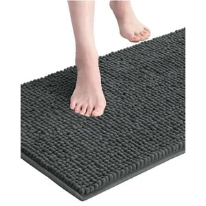 Genérico - Alfombra De Baño Delgada Grafito 40X60 Cm