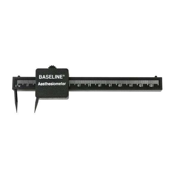 Estesiómetro CanDo 12-1480 de plástico 15 cm negro
