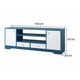 thumbnail image 2 of Rack tv blue con 4 cajones de 32" a 58" 140CM, 2 of 4