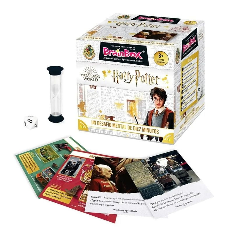 Asmodee - Juego De Mesa Brainbox Harry Potter