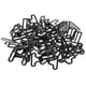 thumbnail image 2 of 20 juegos de clip de hardware de pajarita ajustable de metal para correa de corbata negro, 2 of 5