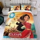 thumbnail image 4 of Elena de Avalor Conjunto de sábanas temático, trío de piezas, cómodo y amigable con la piel, diseño único, regalo de decoración para el hogar para familiares, amigos y fans,135cm *200cm, 4 of 6