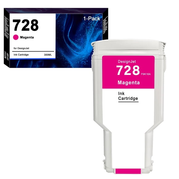 Cartucho de tinta AOTMENDI HP 728 magenta 300 ml