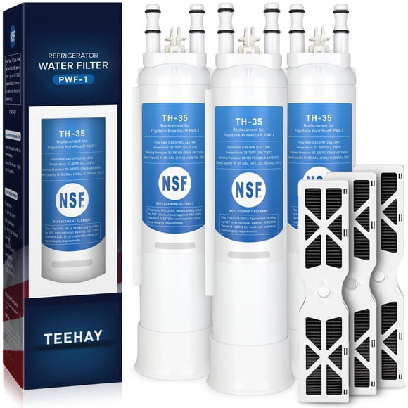 Combo de filtro de agua y aire TEEHAY PWF-1 FPPWFU01 para Frigidaire