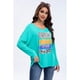 thumbnail image 1 of Blusa Polera Mujer Algodon Manga Larga Oversize Diseños 3306, 1 of 4