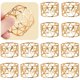 thumbnail image 1 of Anillos para Servilletas Luney Metal Dorado 12 Unidades, 1 of 3