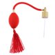 thumbnail image 1 of Tubo De Botella De Perfume Vintage Con Atomizador Atomizador Bombilla 18 Mm Rojo, 1 of 3