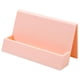 thumbnail image 4 of Estante Para Tarjetas De Nombre, Suministros De Oficina Duraderos, Resistente Para Escritorio De Encimera, Color Rosa, 4 of 5