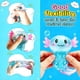 thumbnail image 4 of Pelota antiestrés fidget squishy de ajolotes azul EQOA, 4 of 5
