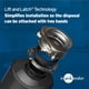 thumbnail image 2 of Triturador de Basura Insinkerator Badger 5XP 3/4 HP Negro/Inoxidable, 2 of 3