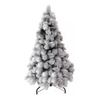 Click Ventas - Árbol De Navidad Blanco Terciopelo De 210Cm Desmontable