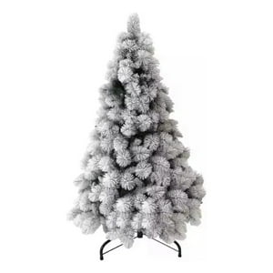 Click Ventas - Árbol De Navidad Blanco Terciopelo De 180Cm Desmontable