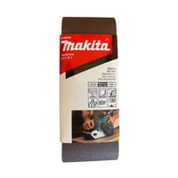 Lija De Banda 3X18"" 3Pzs G180 Madera-Metal Makita D-59243